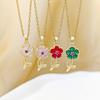 Elegant Sunflower Pendant Necklace - Unique Design for Women, Versatile and Luxurious
