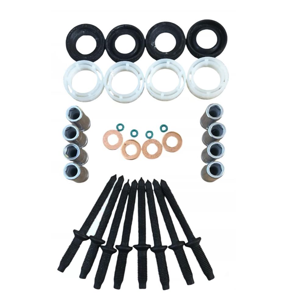 Injector Seal Washer Oring Kit 3M5Q9R524AA 3M5Q6K780BB For Peugeot 207 3008 307 407 5008 For Partner 1.6HDI Direct Replacement