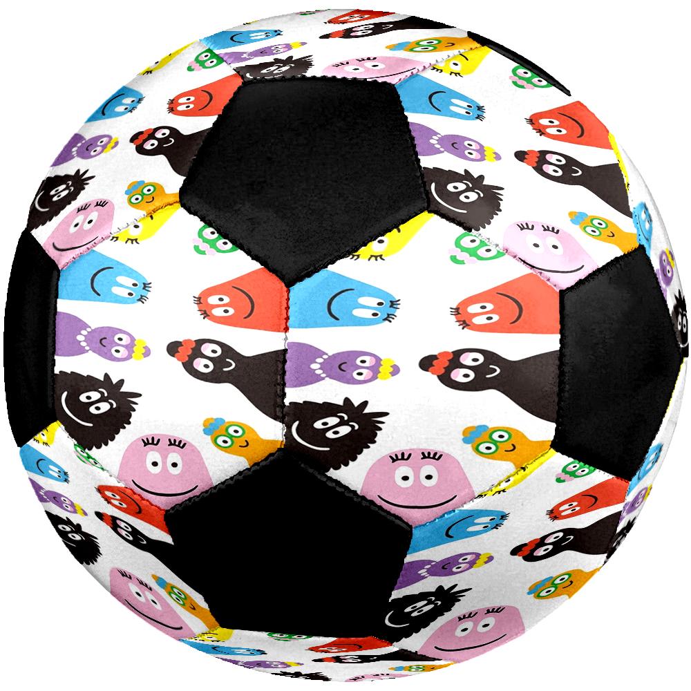 Pallone da Calcio Misura 5 Tema Barbapapa, Adatto sia per Partite Indoor che Outdoor, un Regalo Adatto a Tutti.