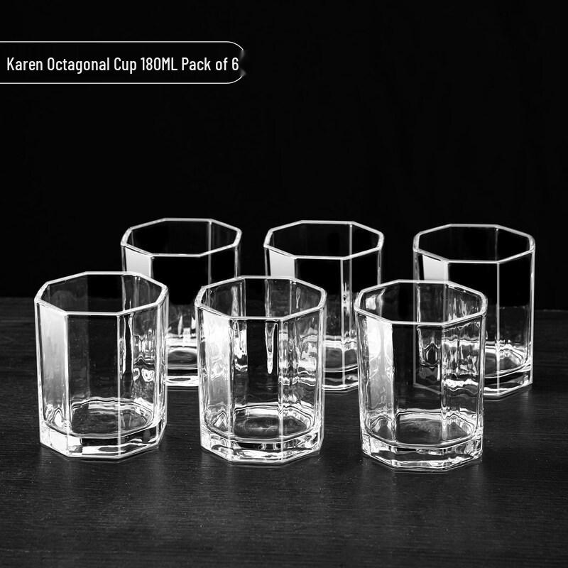 ZISIZ Handmade Crystal Whiskey Glass