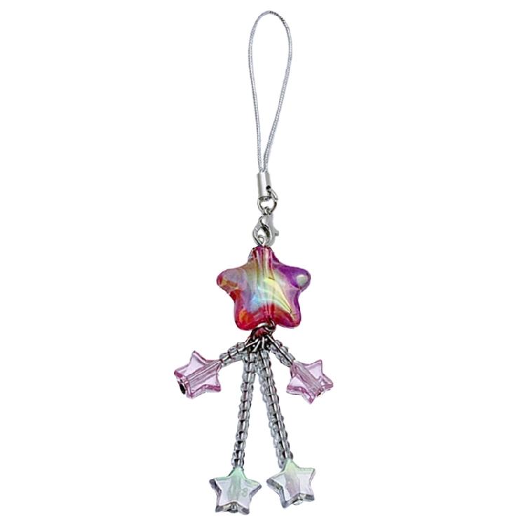 

Star Bead Tassels Pendants Y2K Phone Charm Straps Lanyard Purse Accessories 1