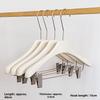 No-Trace Plastic Clothes Hangers for Clothing Stores Home Use Adult Modern Sle Iron Hook Anti-Slip Design Wardrobe Storage