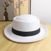 Anime Cosplay Kibutsuji Muzan Costume Hat Halloween Party Fedora Hat Unisex Winter Hats Ribbon Band Hat Classic White Formal Cap