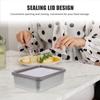 Cheese Container for Fridge Cheese Slice Storage Box Slice Ham Sausage Cheese Meat Container Box
