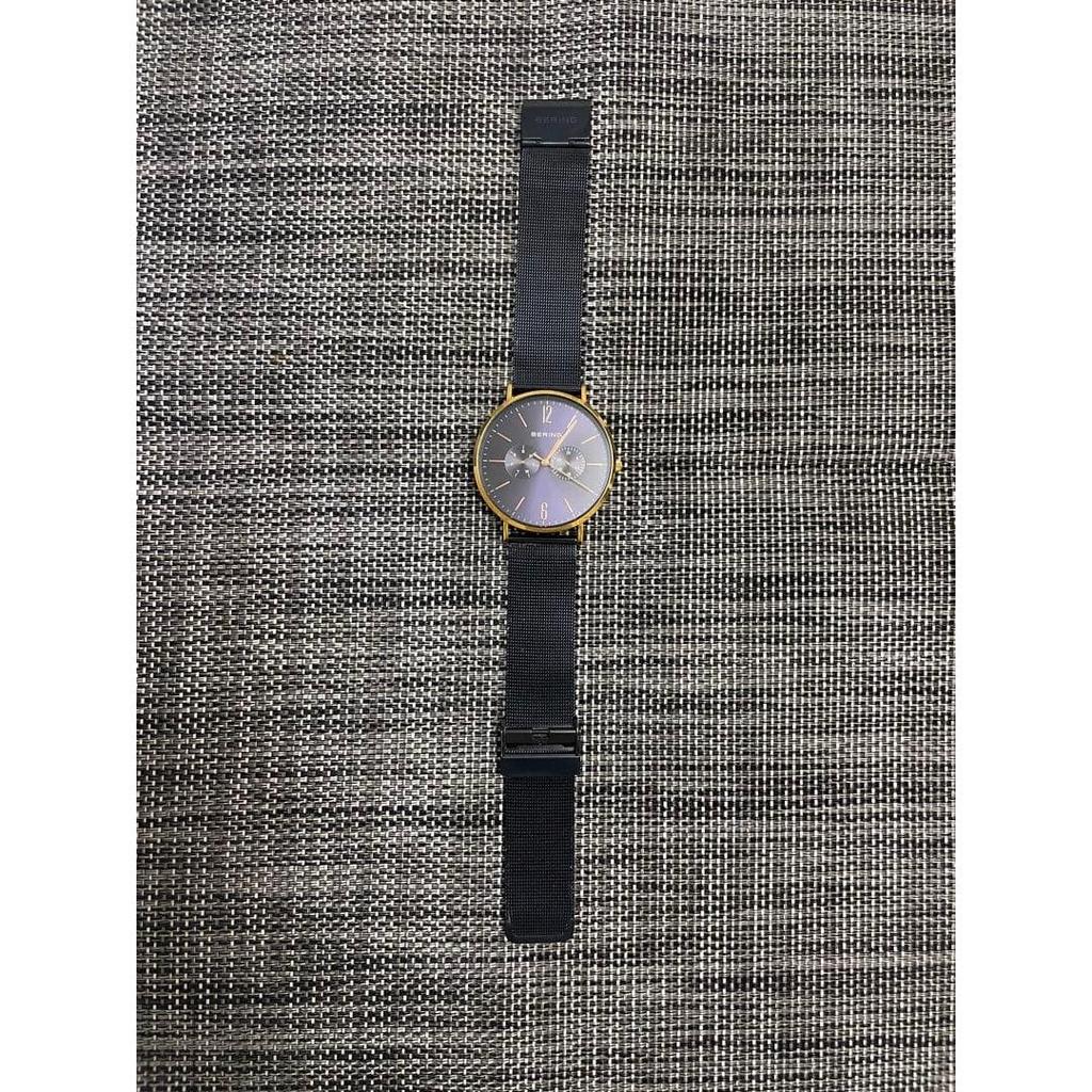 Used BERING watch purple