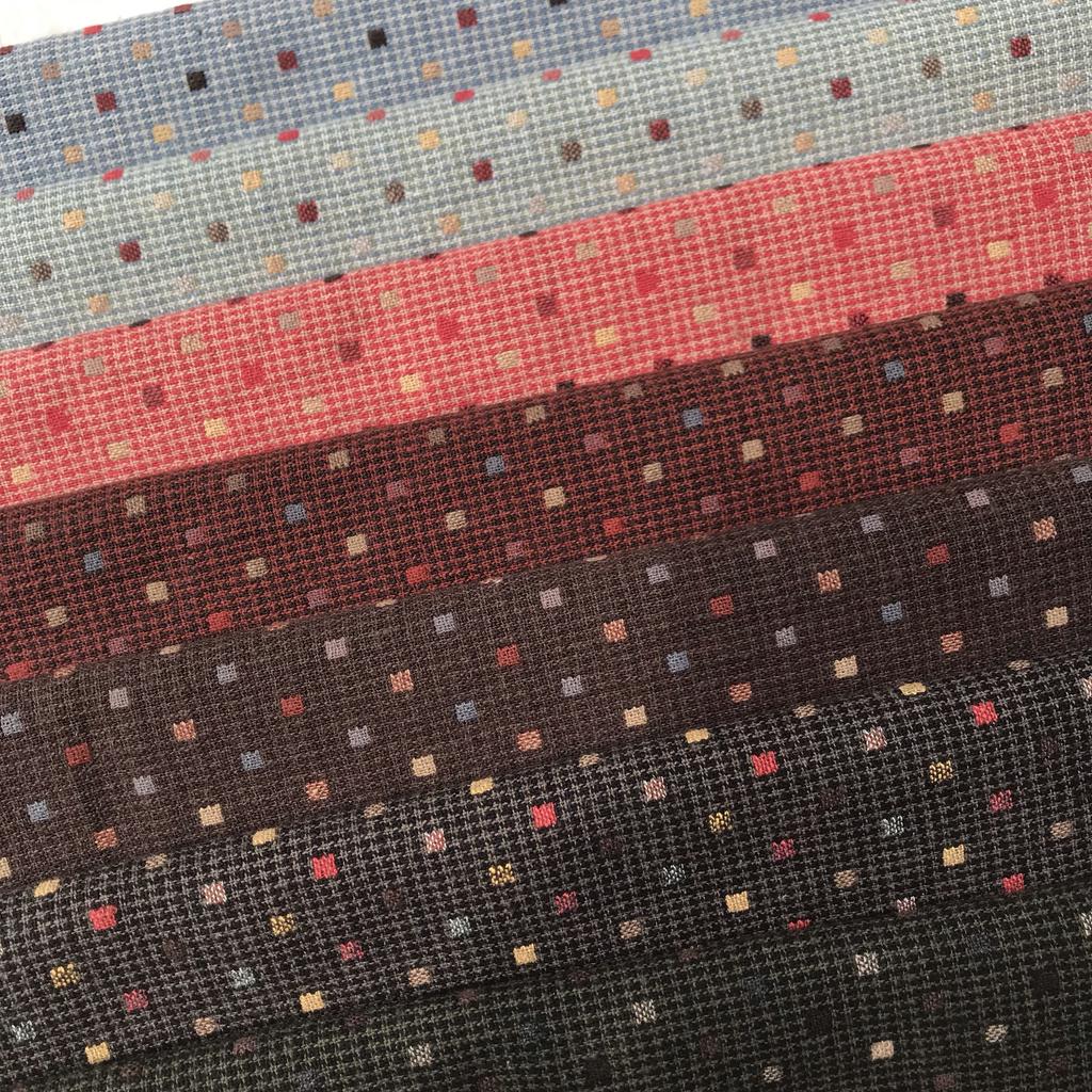 50*70cm Japanese Yarn Dyed Cotton Fabric for DIY Doll Basic Patchwork Purse Sewing Quilting Craft Yarn-dyed Cloth