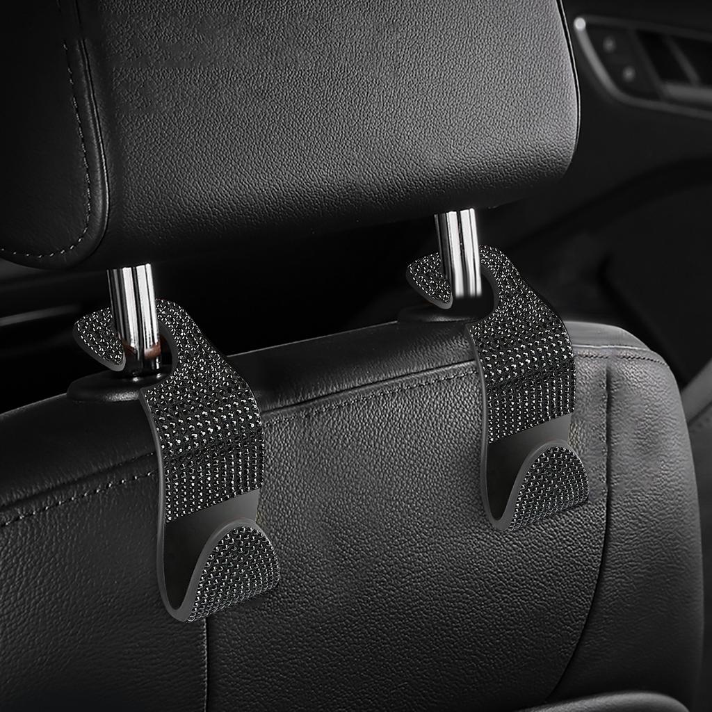 1PC Car Seat Headrest Hook for Auto Back Seat Organizer Hanger Storage Holder for Handbag Purse Bags Coats Universal
