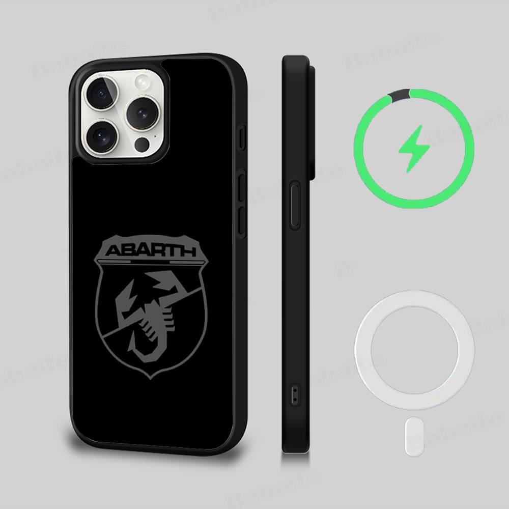 

Bath Mats A-AbarthS-S Phone Case For IPhone 17 Air 16 15 14 13 12 11 Pro Max Plus For Magsafe Wireless Charge Cover iPhone 16pro max