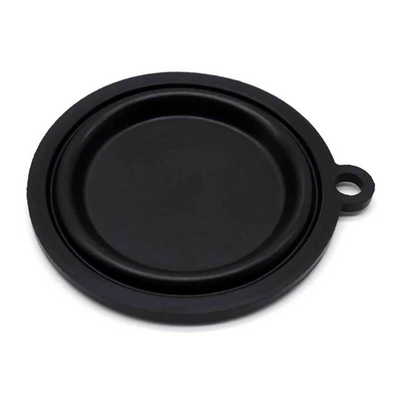 Gas-Durchlauferhitzer Druckmembran Gestängeventil Zubehör Außendurchmesser 45mm Schwarze Gummi-Membran Wasser-Gas-Gestängeventil Teile 10 Stück
