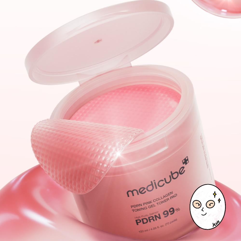 Medicube PDRN Pink Collagen Tonico in Gel (70 pastiglie)