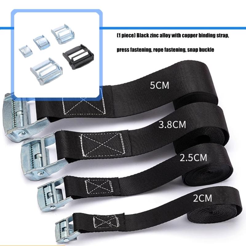 Heavy Duty Zinc Alloy Buckle Clasp For Marine Use Saltwater Resistant Quick Installation Hardware Lock Slider Buckles