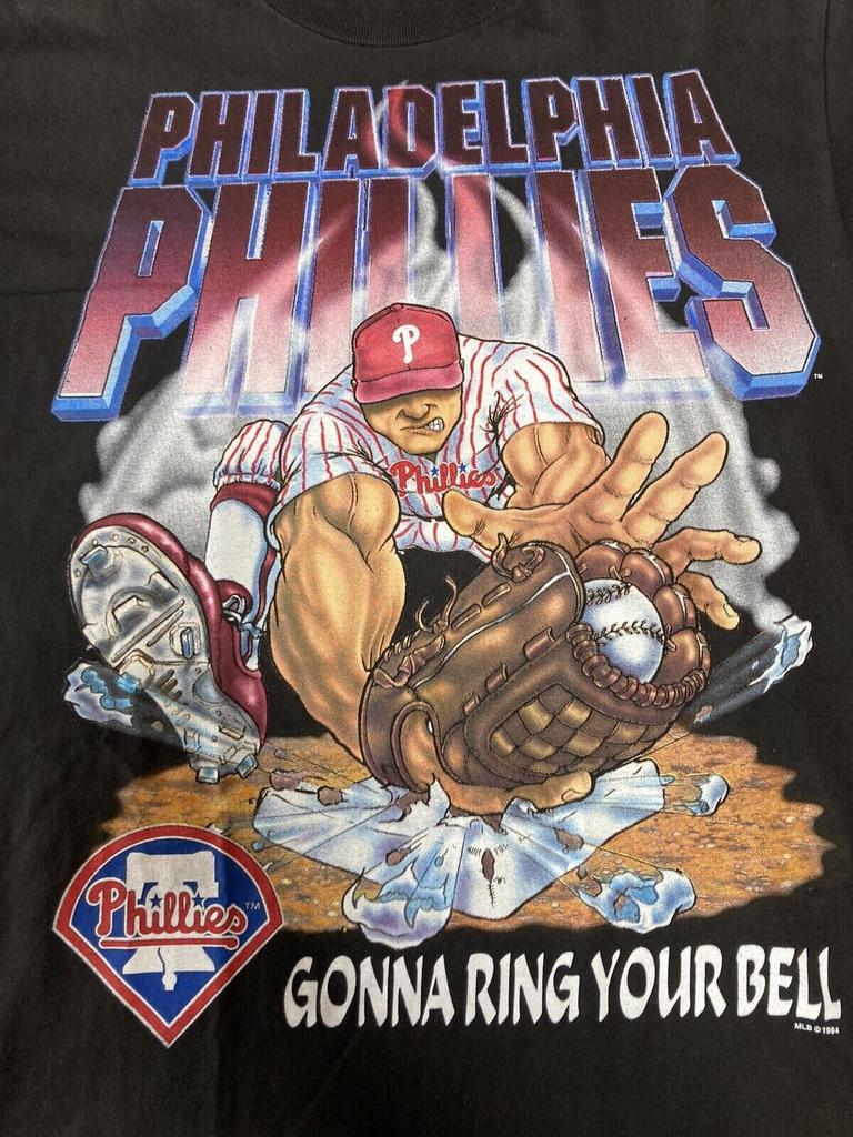 Philadelphia Phillies Black Unisex Cotton T-shirt All Sizes LI1455