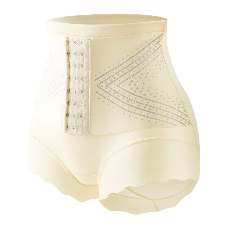 Ladies Spring and Autumn Adjustable Breather High Waist Without A Trace of Belly Lift Post-natal Body Shaping Underwear