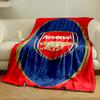 Arsenal Logo Designed Flannel blanket for bedroom, living room, sofa, and nap