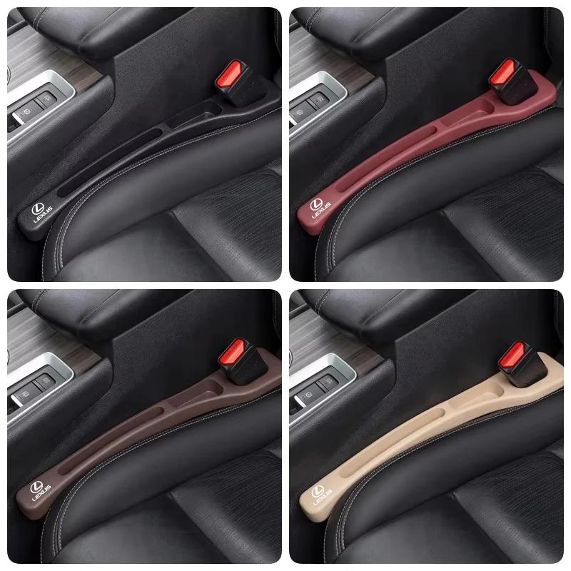 2Pcs Car Seat Gap Plug Side Seam Filler Strip Accessories For Lexus F SPORT ES NX LS UX LM LX GX LC RZ IS CT GS RC HS SC TX L AEH1