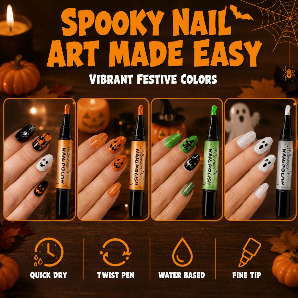 Quick Drying Nail Polish Pens High Saturated Nail Art Varnish Baking Nail Polish  Nail Art