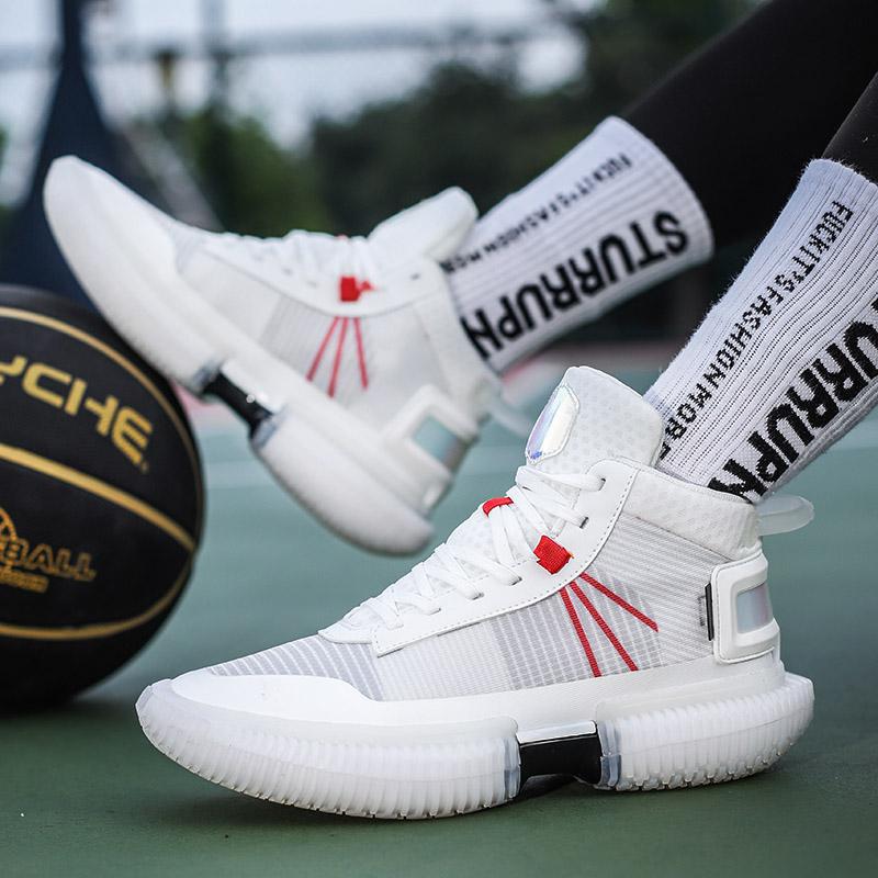 Anti-Wu 3Ultra actual combat basketball shoes non-slip shock absorption medium help high rebound breathable lightweight support sports shoes me