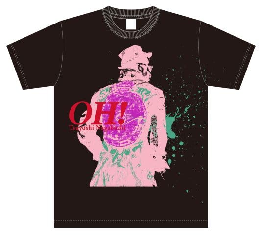 Tsuyoshi Nagabuchi Concert Tour 2023 OH! Tour T-Shirt Black (XL)