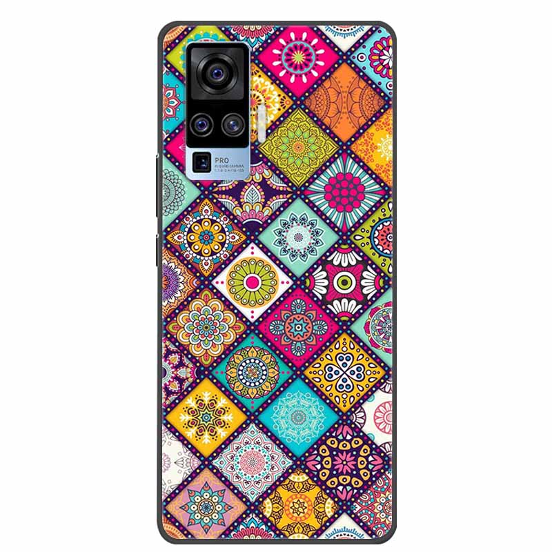 Für Vivo X50 Pro Hülle Cartoon TPU Weiches Silikon Handyhüllen für Vivo X50 Pro Plus Pro+ Abdeckung für Vivo X50 5G V2001A Süße Coque