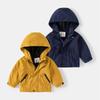 Children's 2026 New Fleece-Lined Hooded Jacket - Trendy Thick Boys' Coat