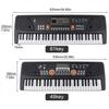 49/61 Keys Electronic Keyboard Piano Digital Music Key Board Children's Electronic Piano Enlightenment Instrument