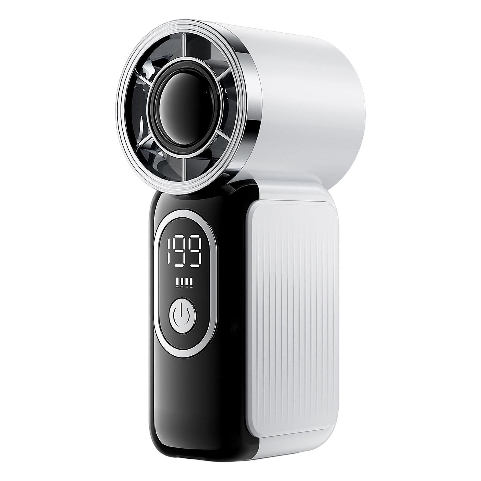 

-Handheld Small Fan High Speed Summer Charging Long Lasting Battery Life- Portable Compact Outdoor One Size білий