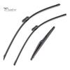 Non Destructive Buckle Wipers 3Pcs 24" 14" 10" Windshield Wiper Blades Replacement for MG ZS ZST EV Car Parts 2017-2024, Front And Rear Kit,