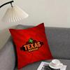 Classic TTexas RRoadhouse Cushion Cover Elegant Comfort Pillowcase Sofa Bed Doublesided Printed Invisible Zipper Home Decor