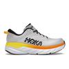 HOKA Bondi 7 Nimbus Cloud Yellow Men Sneakers Grey Radiant-Yellow 1110518-NCRY