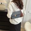Vintage Minimalist Single Shoulder Bag 2023 Autumn New Fashion Casual Handbag