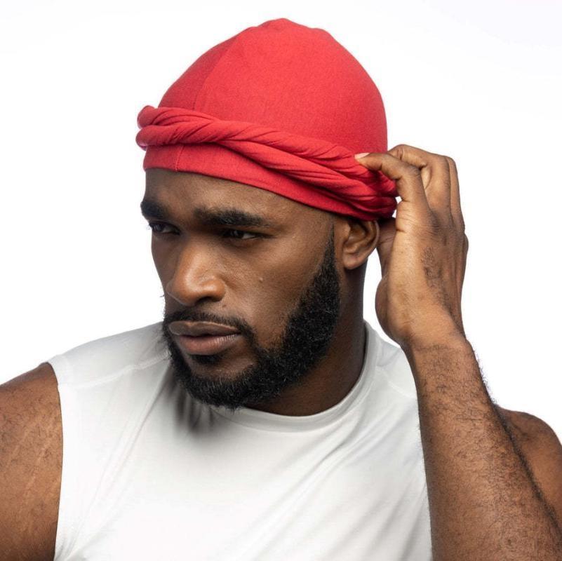 European and American Ethnic Men's Headband Hat New Elastic Headband Hat Indian Hat