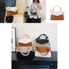 Chic Urban Minimalist Pu Material Women's Small Square Handbag With Versatile Design