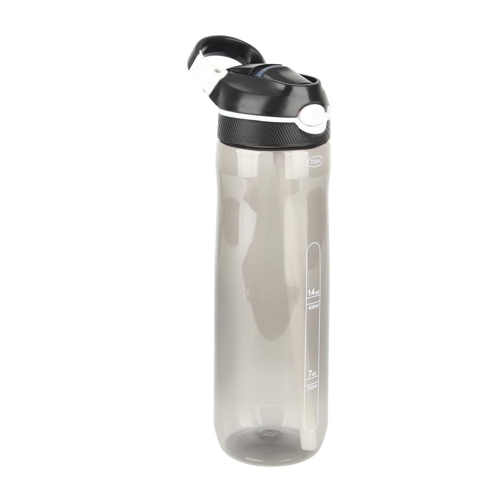 750ml Outdoor Fitness Water Bottle Portable Plastic Straw Cup Simple Sports Car Water Cup