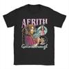 Men's Aerith Gainsboro Final Fantasy 7 T Shirt Cotton Clothing Vintage Short Sleeve Round Neck
