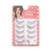 Dream Deer Fairy Manga Long Thin False Eyelashes - Cross-Section Mesh for Sweet, Enlarged Eyes