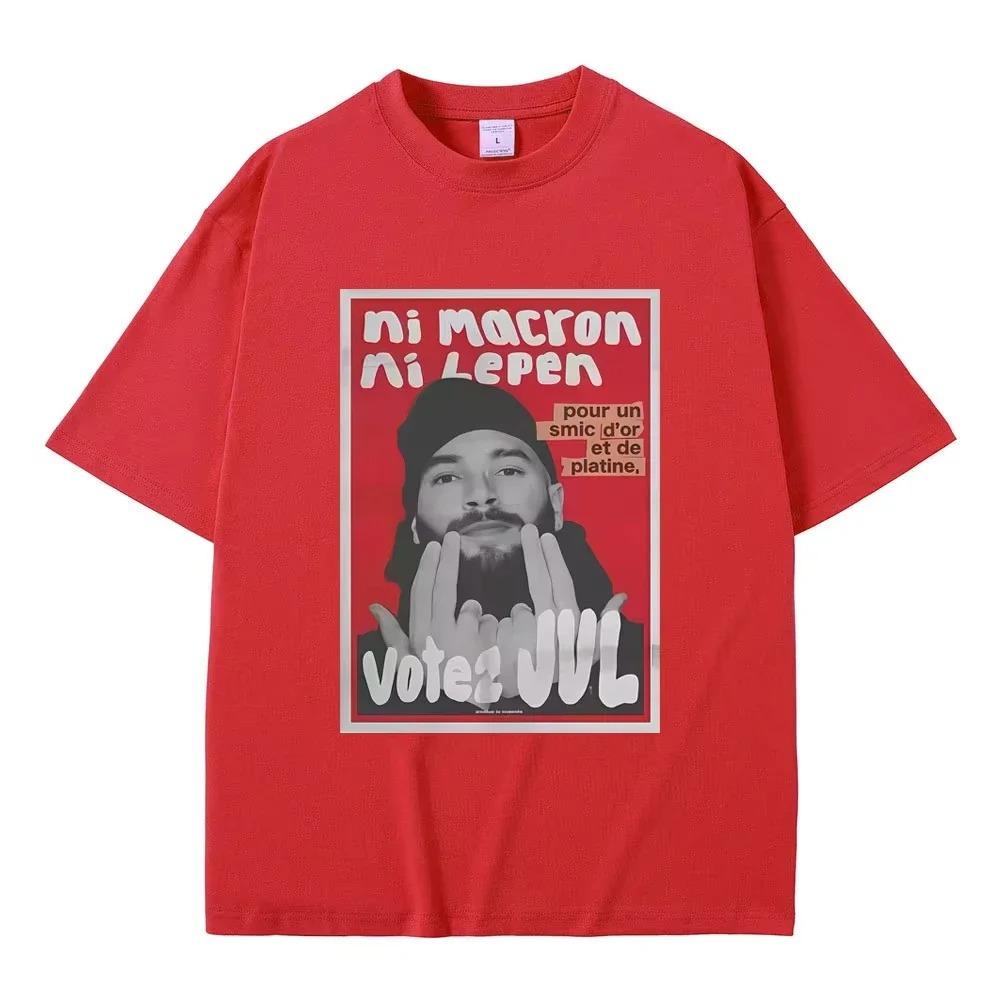 

French Rapper JUL Graphic T-Shirt 2026 Spring Summer Hip Hop Fashion Cotton Short Sleeve Unisex Top L