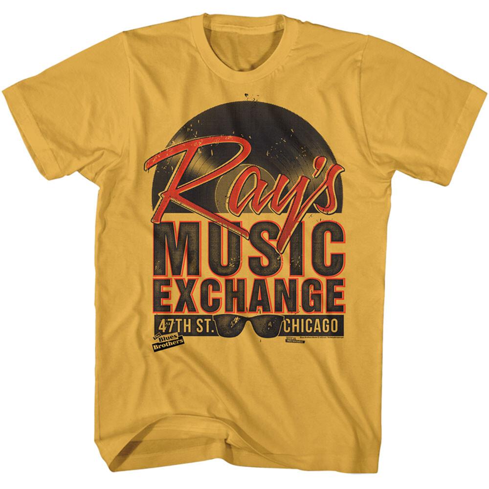 The Blues Brothers Movie Ray s Music Exchange 47th St Chicago Men s T Shirt Unisex T-Shirt XXXXL