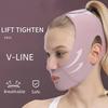 Fascia dimagrante traspirante per il viso per le donne, modellatore del viso a V, cintura di sollevamento del mento e delle guance, cinturino antirughe per massaggio facciale, cura della pelle