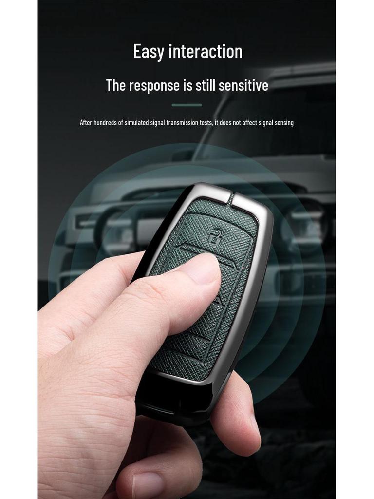 Vinfast Vietnam Car Key Case for Zhonghua V5/VF8 VF3/5/9 with Premium Keyring Buckle