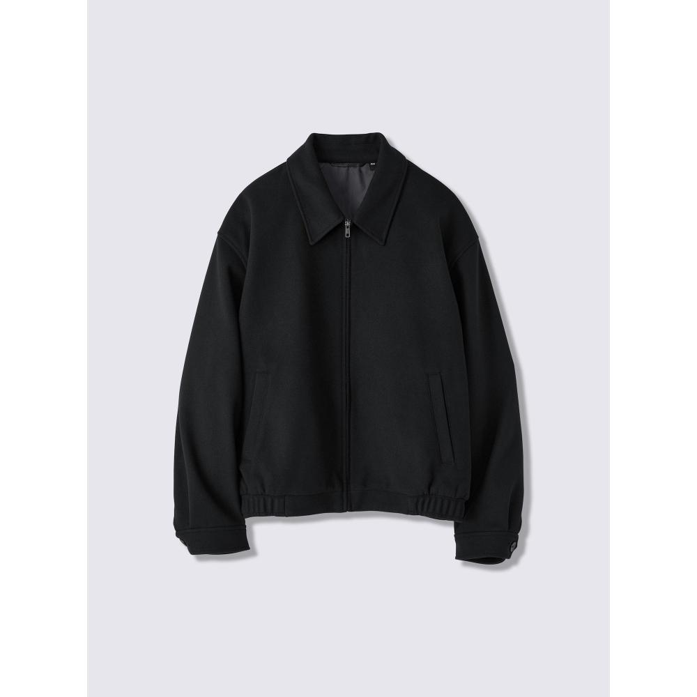 GU by Uniqlo Cozy Melton Zip Blouson