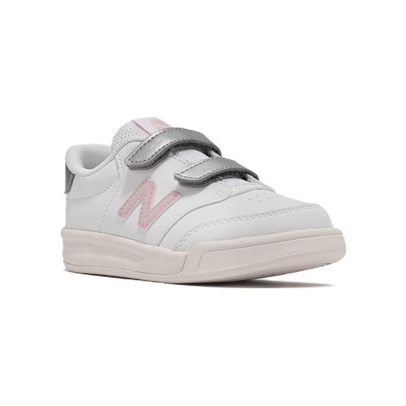 New Balance NB CT60 Low top Toddler Shoes Silver White Pink Infant And Toddler IVCT60WP