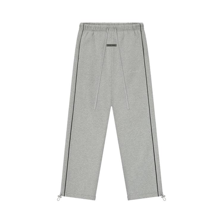 

Fear of God Essentials Вільні флісові штани з лампасами Бетонний меланж/Чорний Чоловічий одяг для нижньої частини тіла Сірий 130SP258065F XL