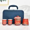 Lilang Ceramic Kung Fu Travel Tea Set