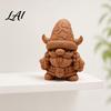 Retro Style Viking Ornament Gnome Figurine 3D Printed Cute Nordic Dwarf Ornament Whimsical Unique Collectible Little Man Desk Decor for Home Office