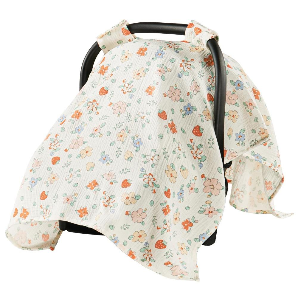 Sun Protector Stroller Cover Soft Breathable Sun Protector Cover Car Seat Canopy  For Boys Girls