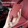 Capa de Couro para Chave de Carro Inteligente NFC, Bolsa para Chave, Suporte Shell Para Volvo EM90 EX30 2024 Polestar Acessórios de Proteção de Chave Automotiva