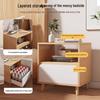 Modern Bedside Storage Cabinet for Bedrooms and Rentals