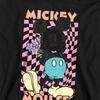 Disney Childrens/Kids Mickey Mouse Warp Check Heather Hoodie