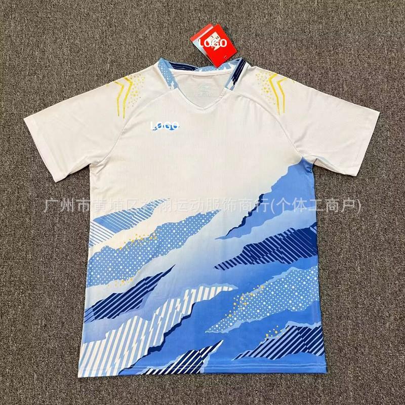 Men Women Badminton Shirt Quick Dry Breathable Sport Training Top Tournament Practice