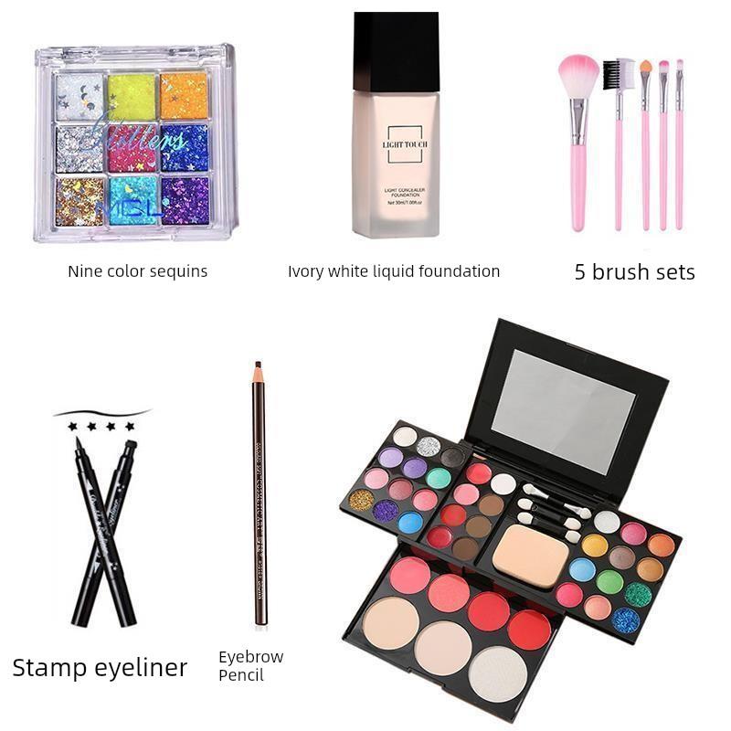 39-Color Makeup Palette for Stage Makeup and Performances, Multi-Purpose Eyeshadow Set, Complete Beauty Kit Recommended by Makeup Artists